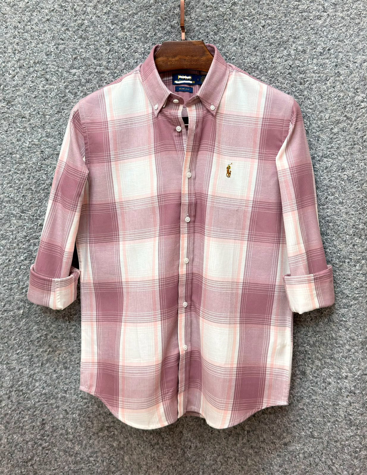 RL - PREMIUM CHECK - MAUVE (001)