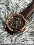 Fossil Automatic 9657 Brown Leather (AA Grade )