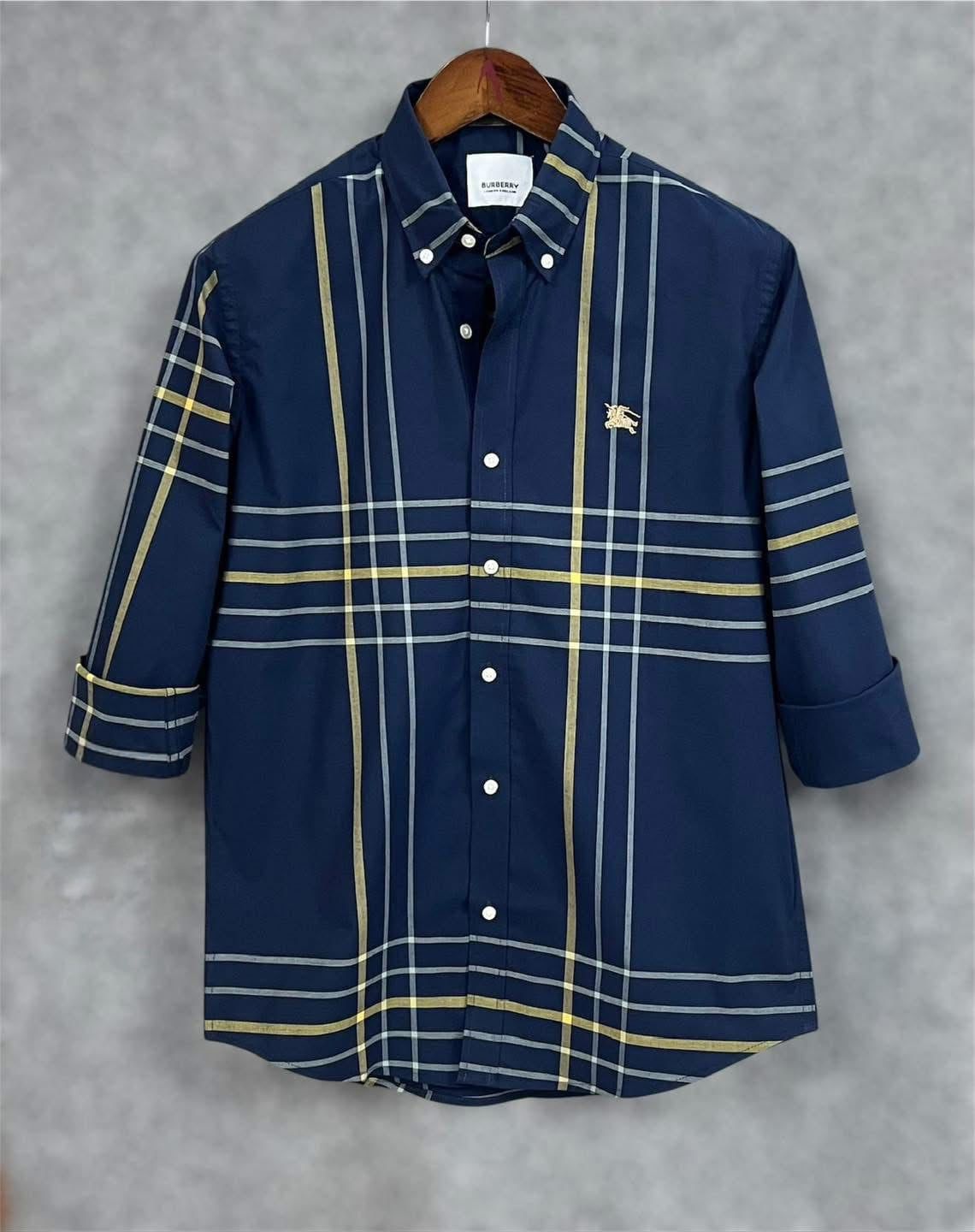 Bur - Navy Check