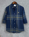 Bur - Navy Check