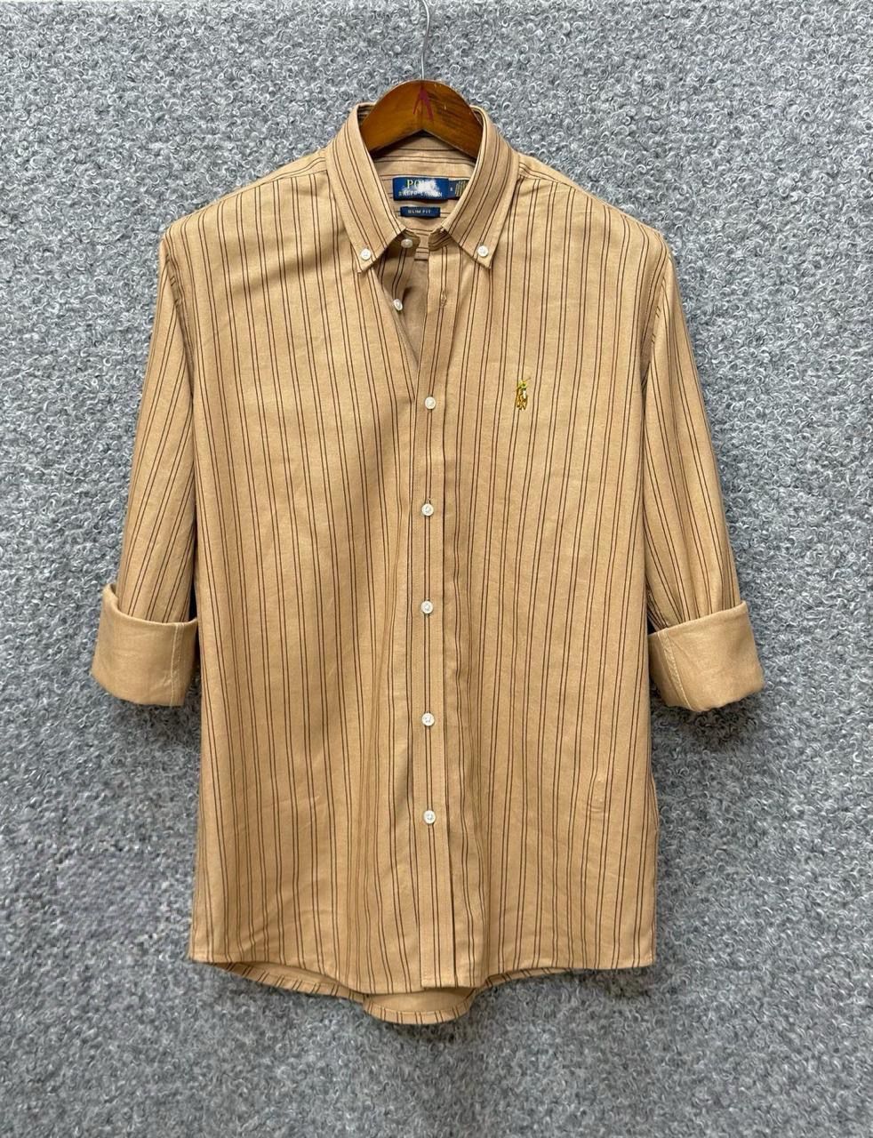 RL - CARAMEL STRIPE