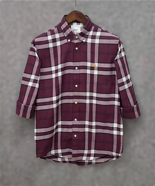 Bur Check - Maroon (495)