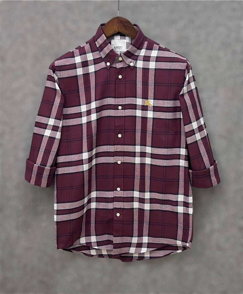 Bur Check - Maroon (495)