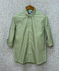 RL - SIGNATURE OLIVE STRIPE