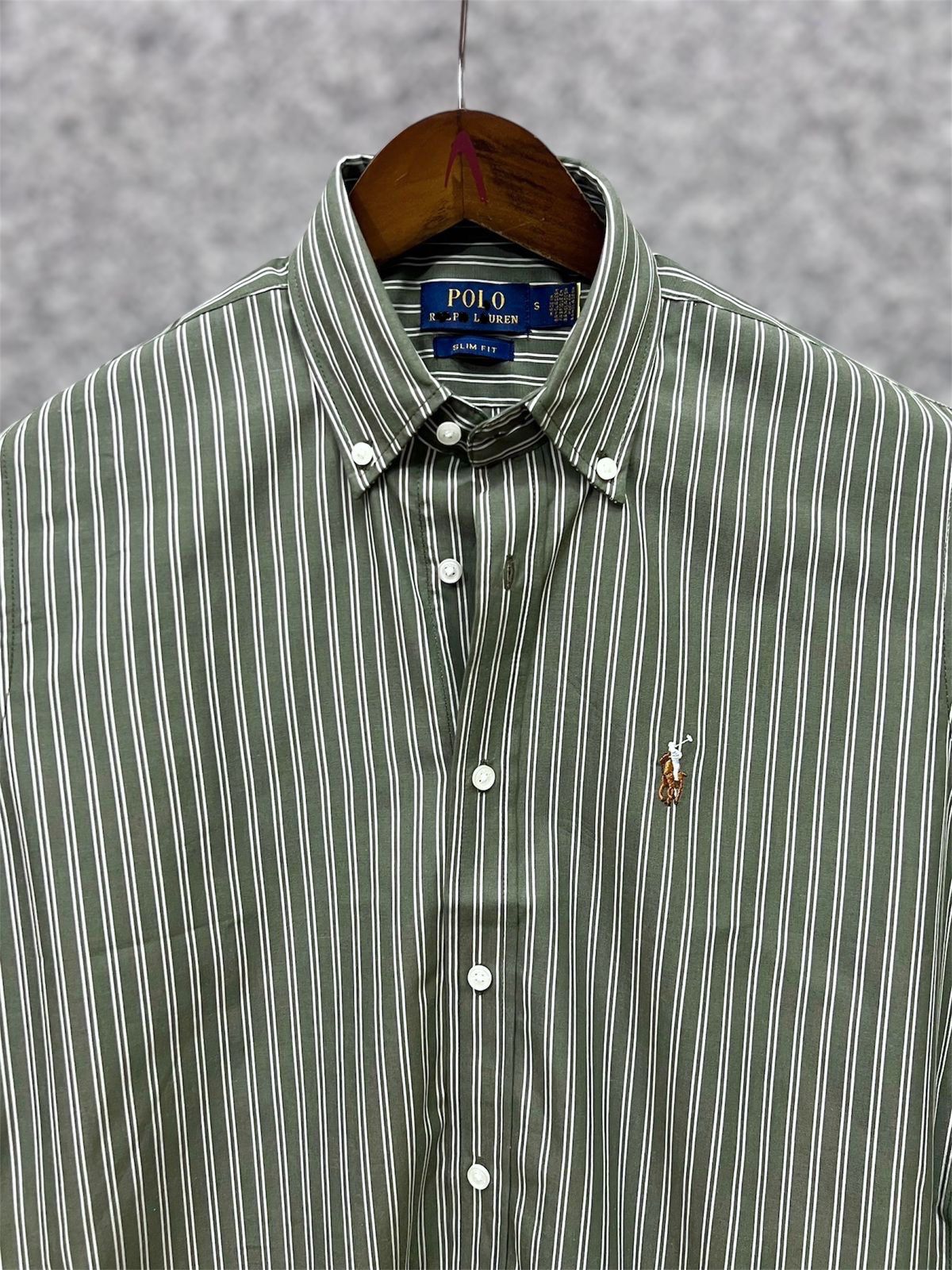 Olive White Stripe - 382