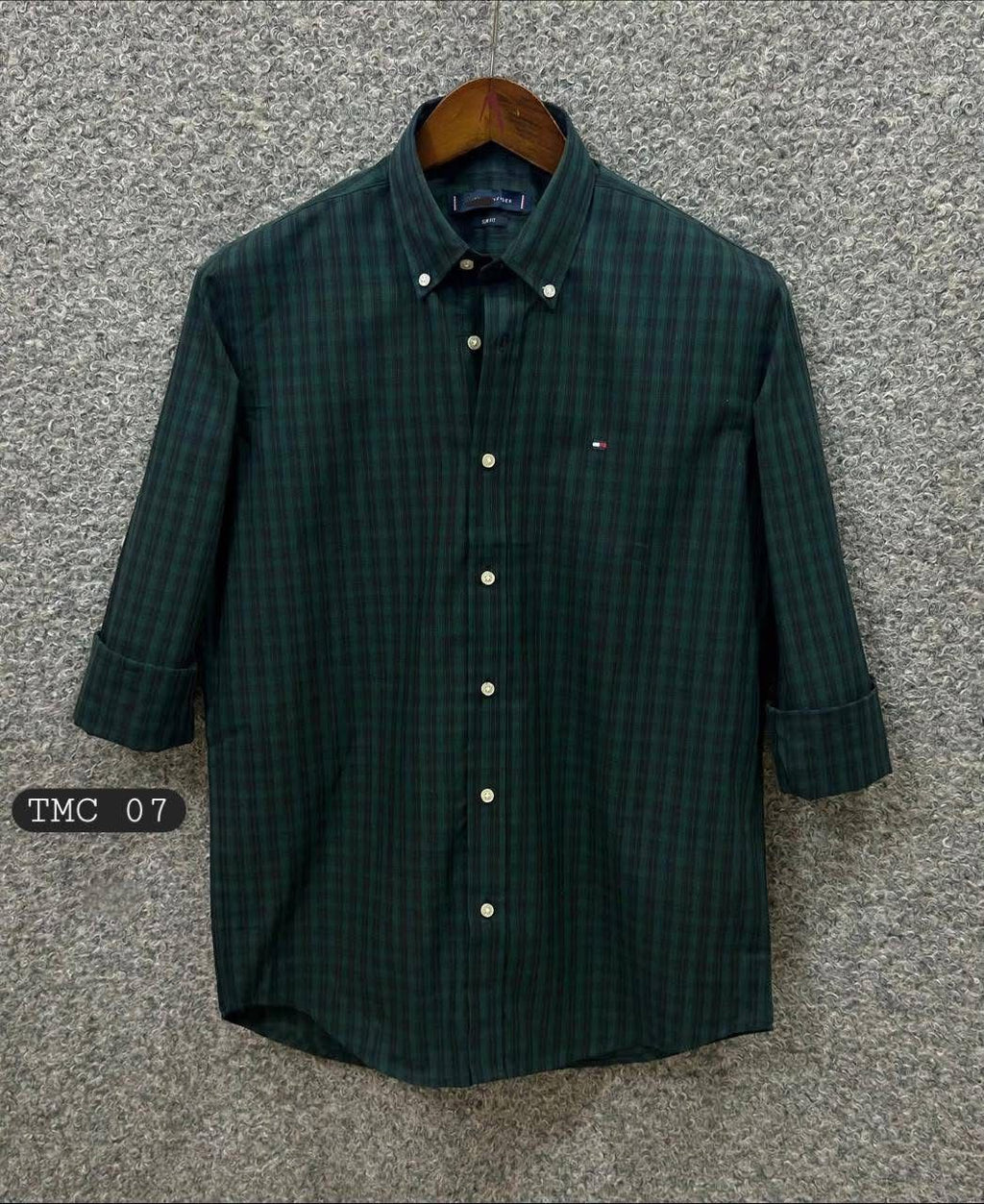 TM - GREEN SMALL CHECK