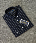 RL - NEW NAVY BLUE STRIPE