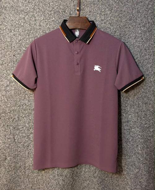 BUR CHINA COTTTON POLO - ONION PINK