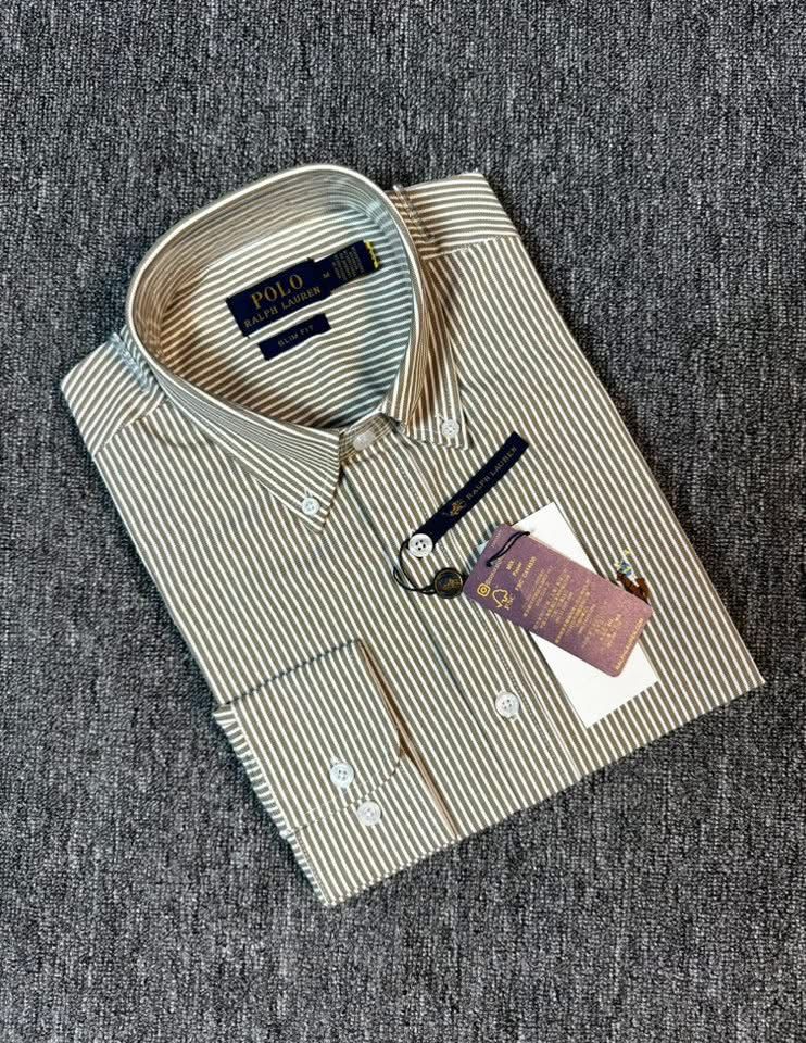 RL - Dark Olive Stripe