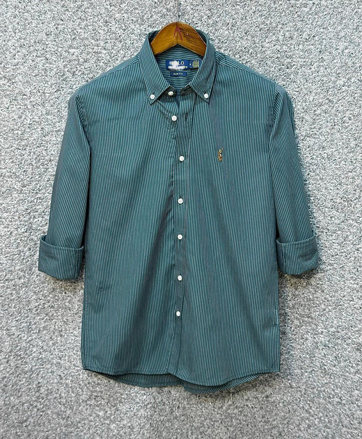 RL - SIGNATURE SEAGREEN STRIPE