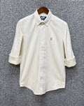 RL - CREAM AND RED STRIPE