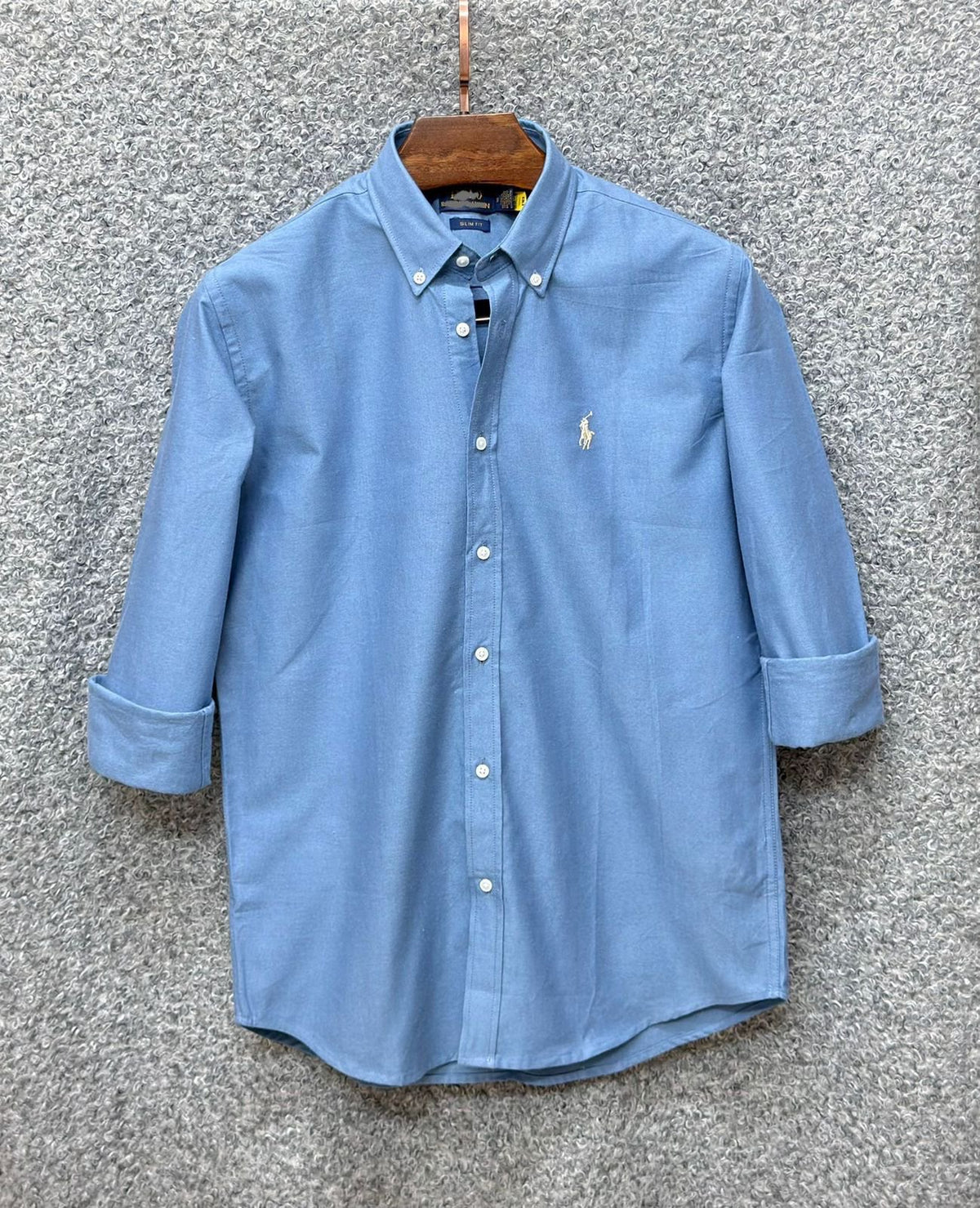 RL- JEANS BLUE SOLID