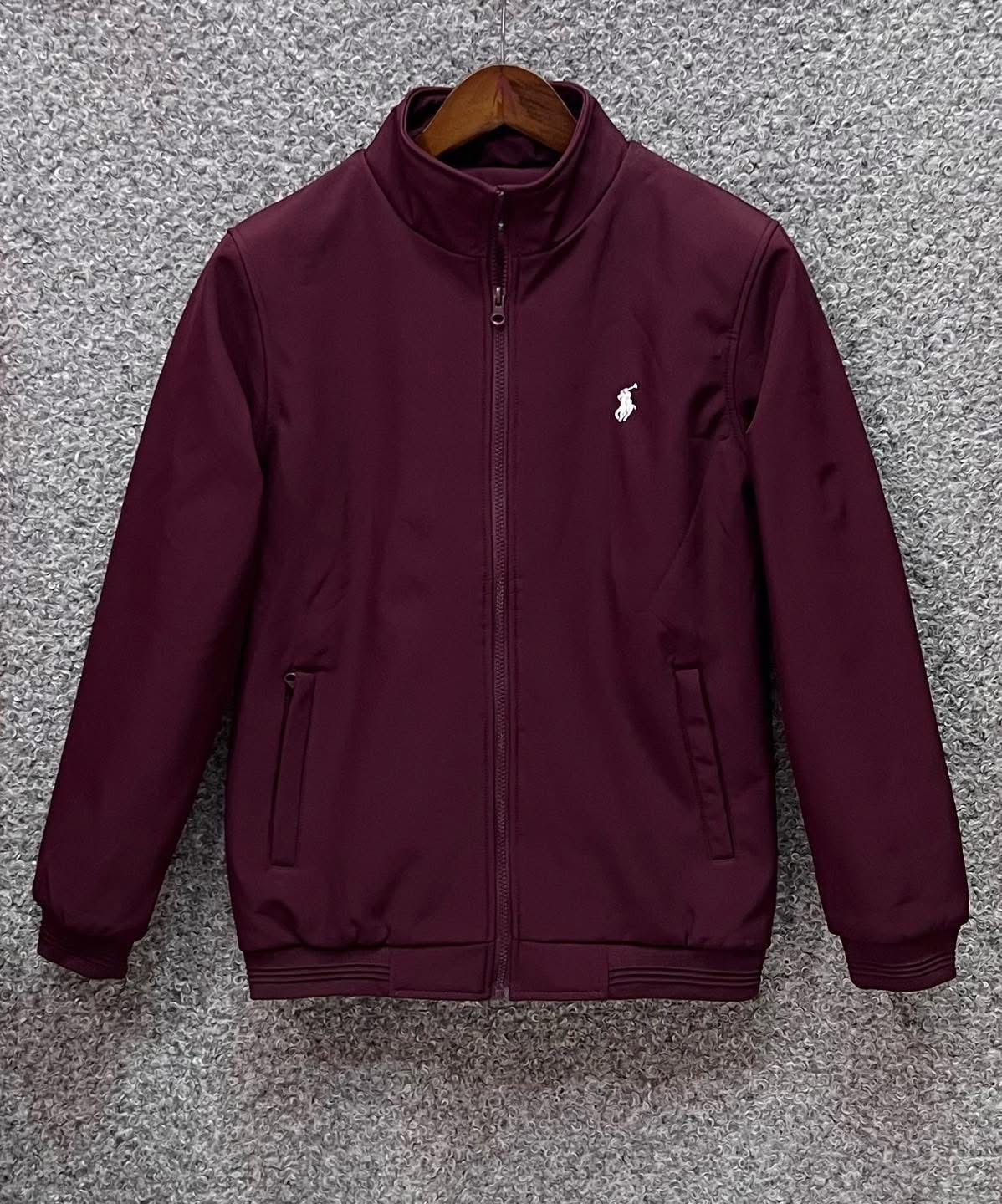 Premium Winter Heavy Jacket With Hoodie - Maroon