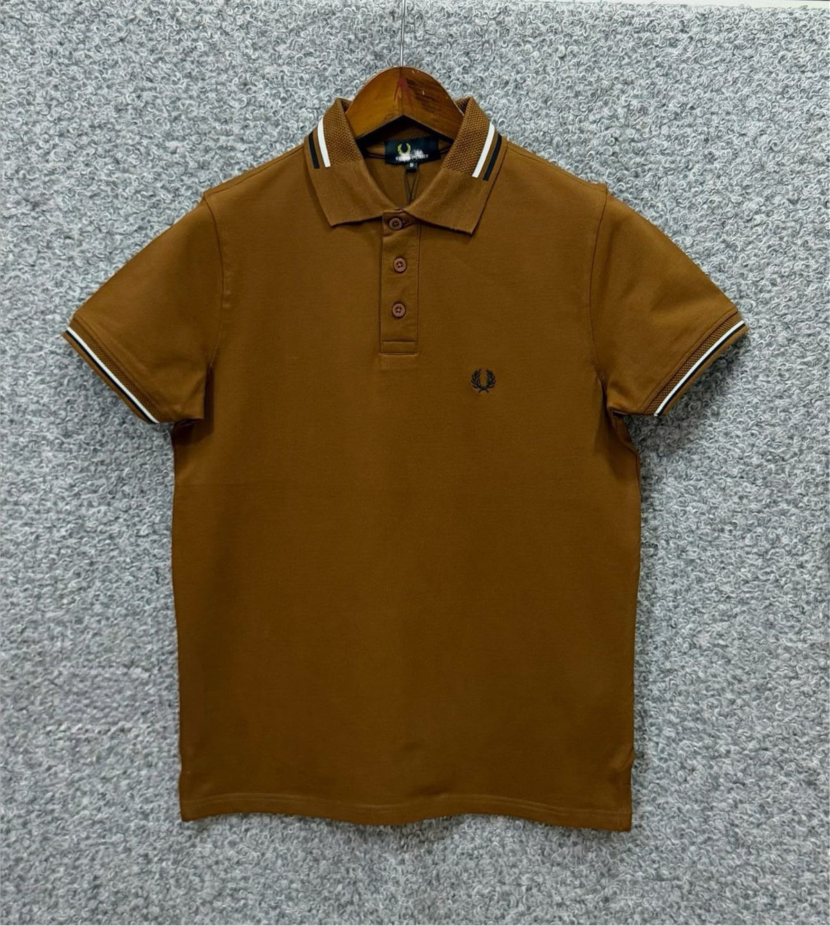 NEW FP POLO - BROWN