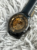 Fossil Automatic 9657 Black Leather (AA Grade )