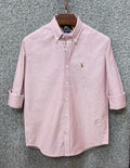 Premium Stripe Full Sleeve Shirt RLST Mute Onion