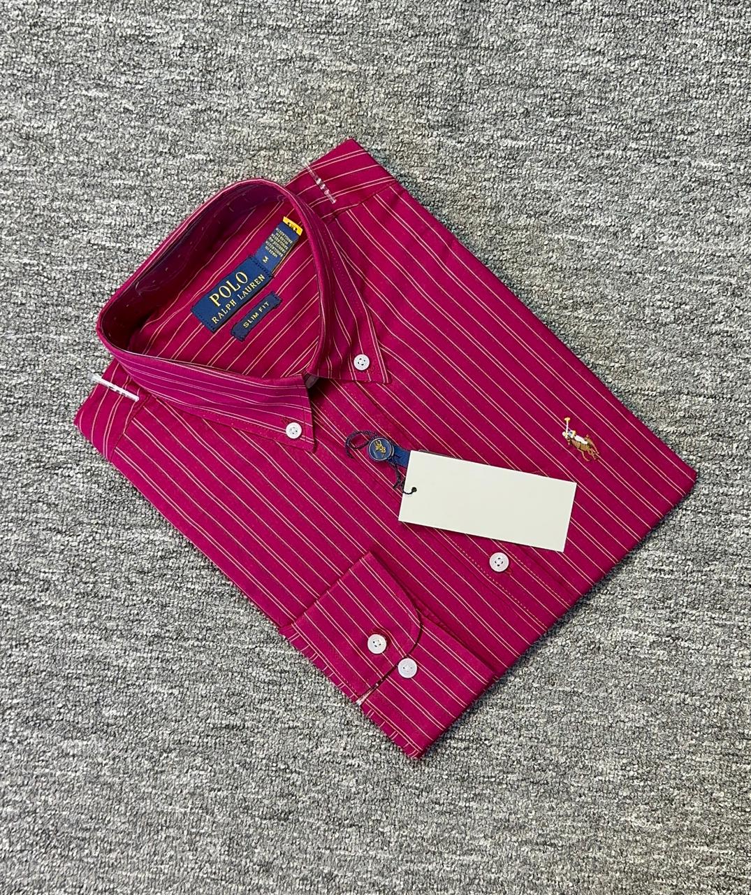 RL - NEW CHERRY RED STRIPE