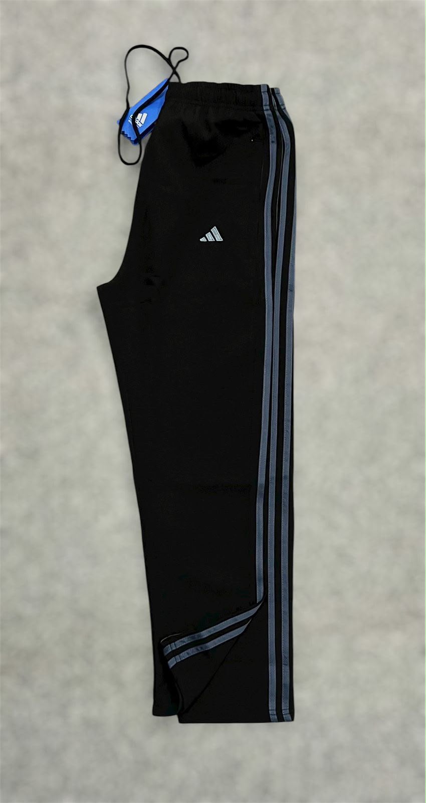 TRACK PANT - BLACK ( ASH STRIPE)