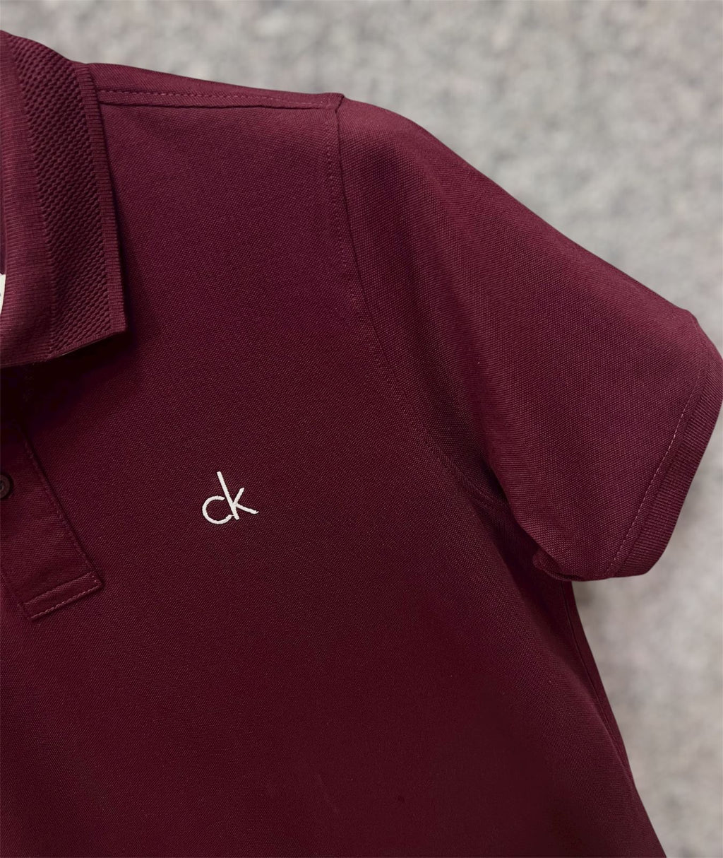 Ck Polo - Deep Maroon