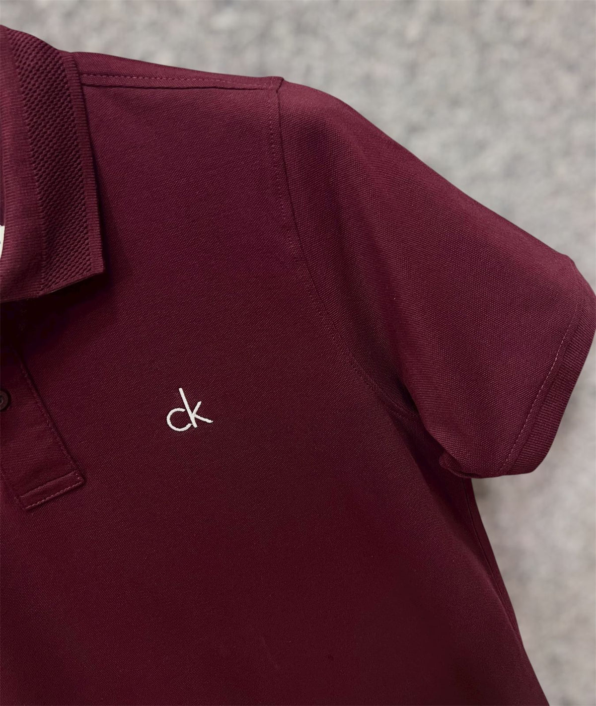 Ck Polo - Deep Maroon