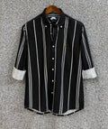 RL - JET BLACK STRIPE
