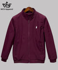 Premium Winter Heavy Jacket With Hoodie - Maroon