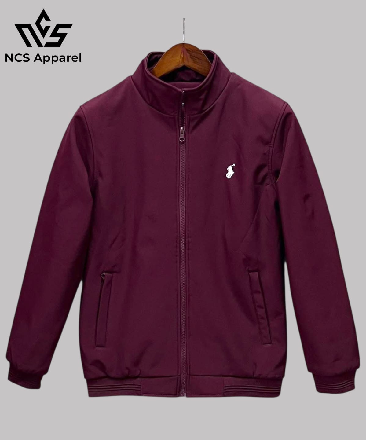 Premium Winter Heavy Jacket With Hoodie - Maroon