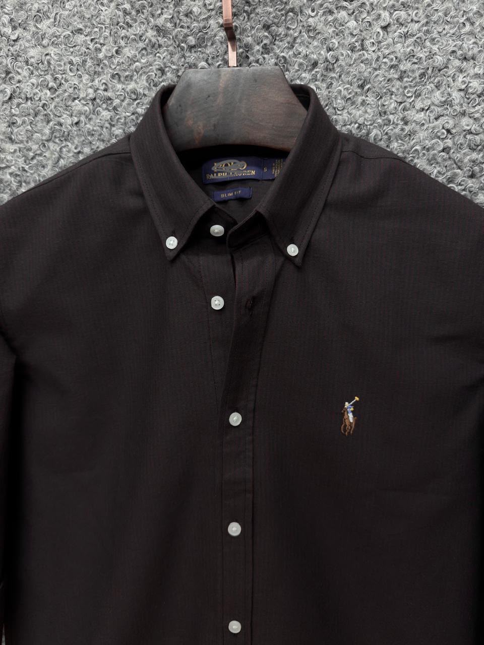 RL - DARK COFFEE STRIPE - 17