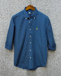 RL - SIGNATURE MIDNIGHT BLUE STRIPE