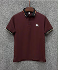 BUR CHINA COTTTON POLO - COFFEE
