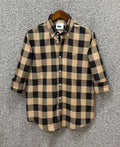 BUR - BLACK BEIGE BOX CHECK