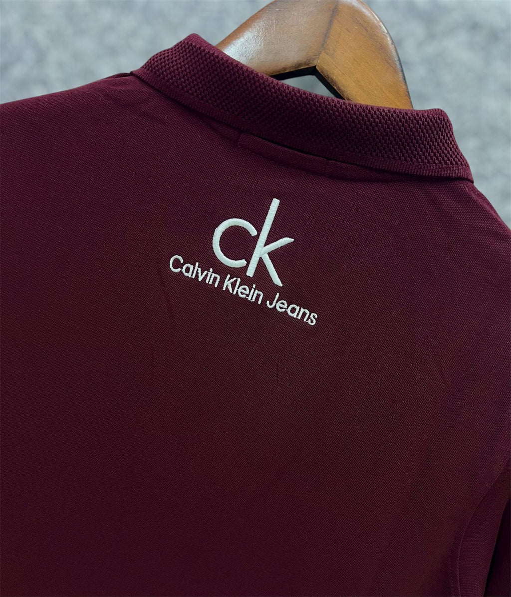 Ck Polo - Deep Maroon