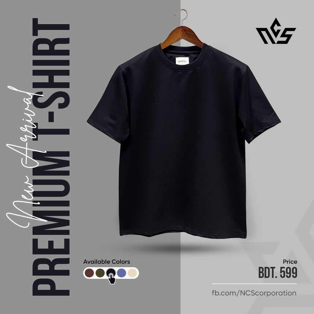 Drop Shoulder - Black