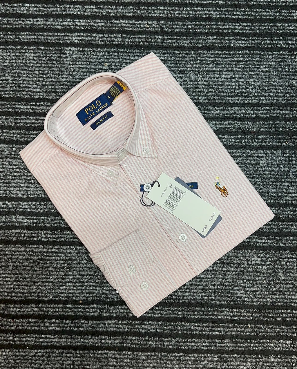 RL - NEW PINK STRIPE